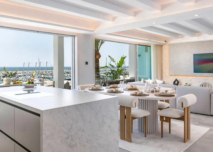 224 -luxury Selection- Puerto Banus Front Line Duplex Penthouse Apartman Marbella