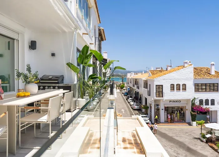 224 -luxury Selection- Puerto Banus Front Line Duplex Penthouse Apartman